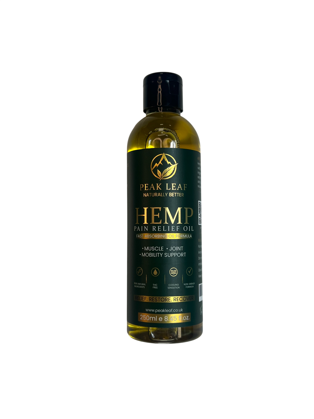 Fast Absorbing Hemp Pain Relief Oil